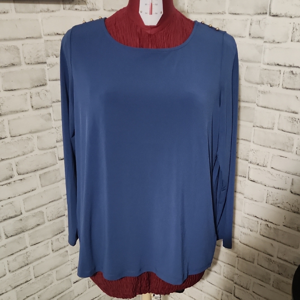 Premise Royal Blue Women's Blouse